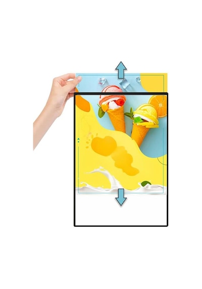 Powermaster Pm-21757 Ledli A1 Değiştirilebilir Reklam Poster Çerçevesi Tabela 1 ADET