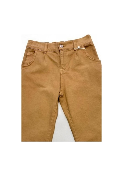 Nk Kids Kız Çocuk Mevsimlik Pensli Gabardin Pantolon-14599 Vizon