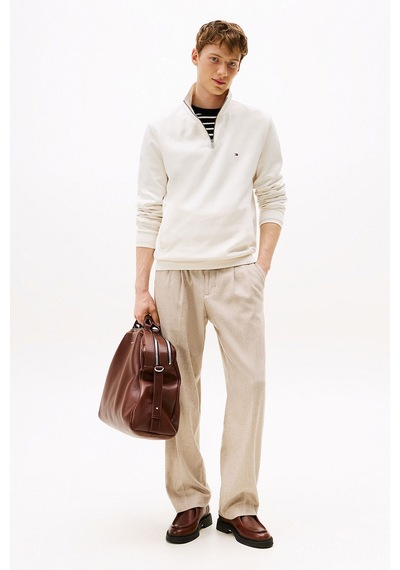 Tommy Hilfiger Erkek Sweatshirt Ekru