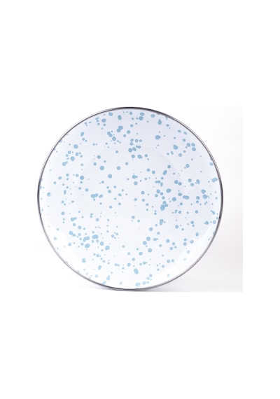 Emaylab Speckles Pasta/sunum Tabağı 21cm Bebe Mavisi