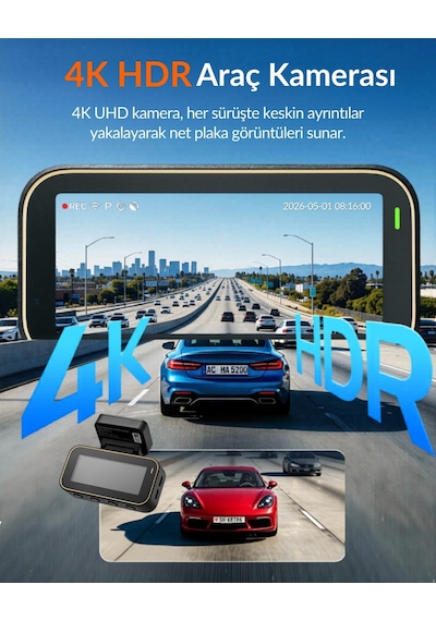 70mai Dash Cam A810 Lite Ön Kamera