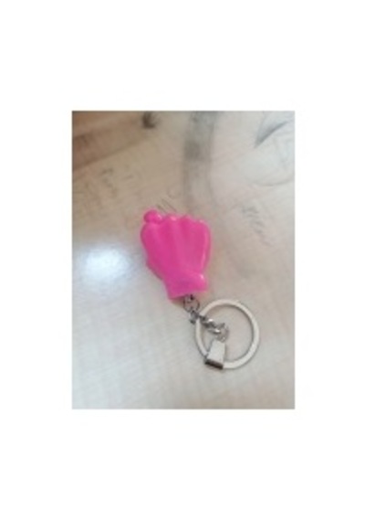 Pembe Renk Sevimli Muzip Anahtarlık Nah Anahtarlık