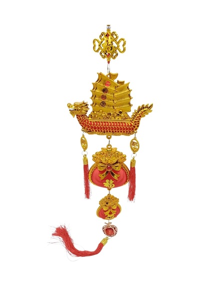 Feng Shui Dragon Şans Ve Bereket Askılık 90 Cm