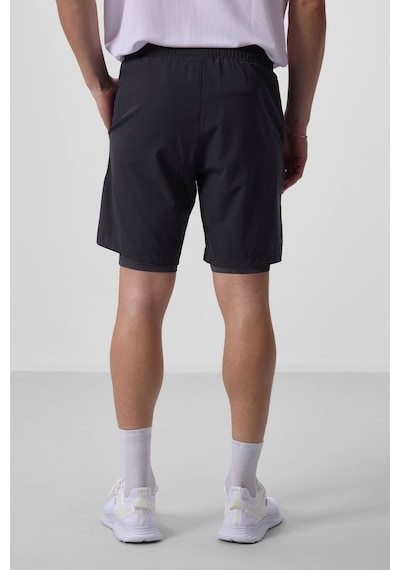 Tommy Life Antrasit Polyester İnce Yumuşak Standart Fit Erkek Taytlı Şort - 81287 Antrasit