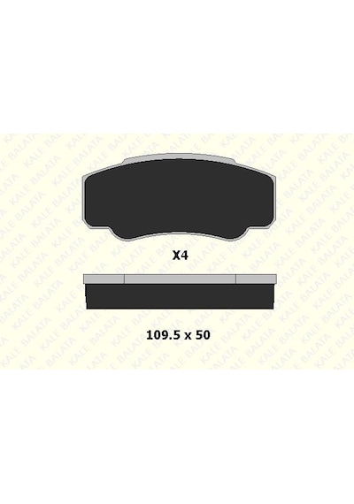 Fren Balata Arka Cıtroen Jumper 1.9d, 2.0, 2.5tdı-ducato 1.9, 2.5tdı-peugeot Boxer 1.9d, 2.5tdı 1 Tk