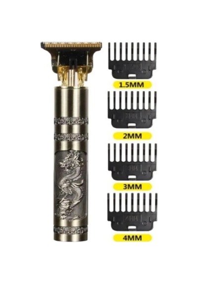 Ers Ps-033 Çelik Kasa Profesyonel T-bıçak Saç Sakal Ense Ve Çizim Tıraş Makinesi