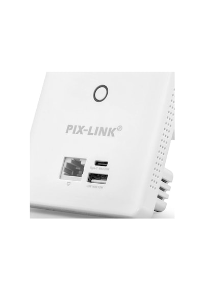 Duvar Tipi Wifi Access Point Poe Destekli 300 Mbps - Beyaz Lv-cap08 Evimdeyokyok
