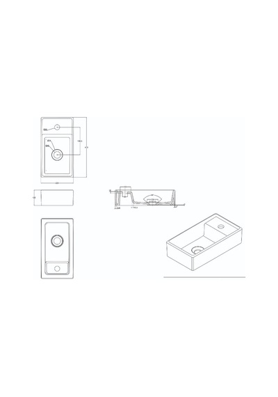 Smart Lavabo 22x41 Cm Turavit Diğer