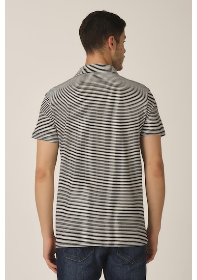 Alexander Gardi Alexandergardı Düğmesiz Polo Yaka T-shirt E21-84000 Turuncu