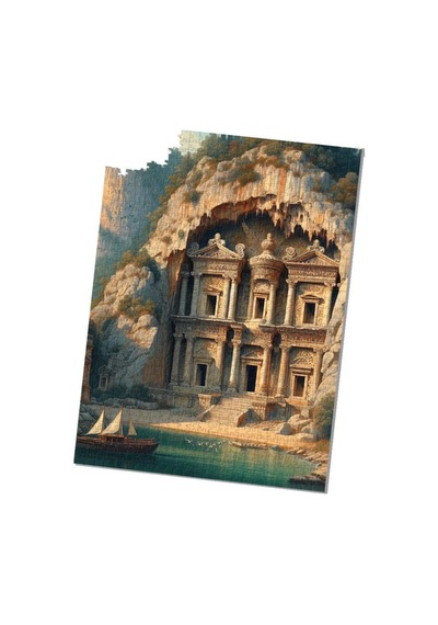 Btoys 1000 Parça Puzzle Tapınak