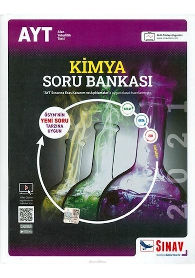 AYT Kimya Soru Bankası -  Sınav Dergisi Yayınları