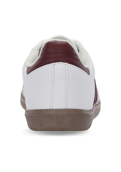 Slazenger ITALY I Erkek  Beyaz / Bordo Günlük Spor Ayakkabısı