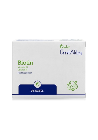Dr. Ümit Aktaş Biotin Takviyesi 30 Kapsül