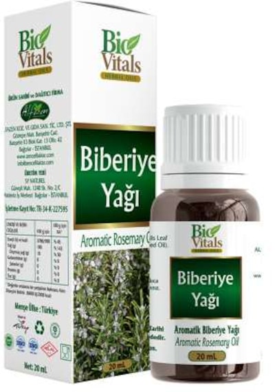 Bio Vitals Biberiye Yağı 20ml X 2 Adet