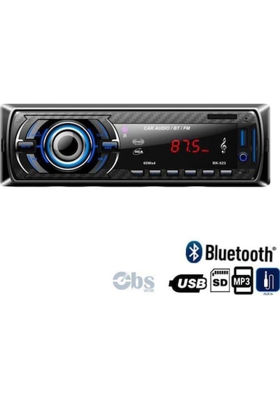 Piranha 7735 Radyo Bluetooth + Usb/Sd Kart Mp3 Çalar Teyp