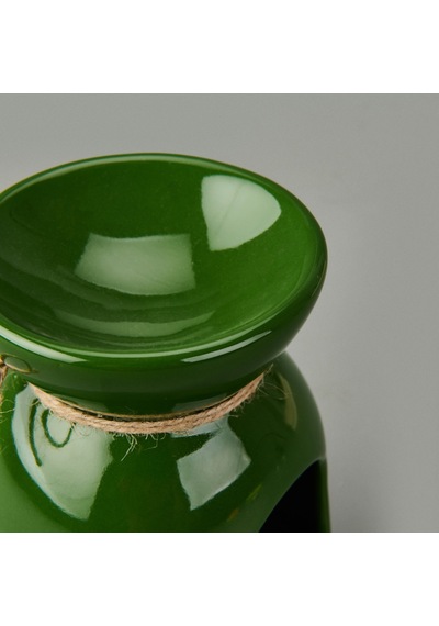 Deco Buhurdanlık - Yeşil - 11,5 Cm Renkli