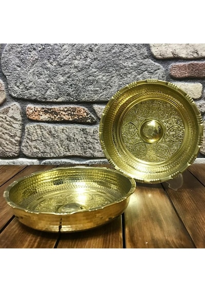 Pirinç Hamam Tası 18 Cm Pirinç