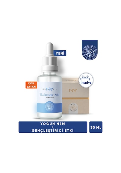 Naturavia Cosmetics Hyalüronik Asit Serum 30 ML