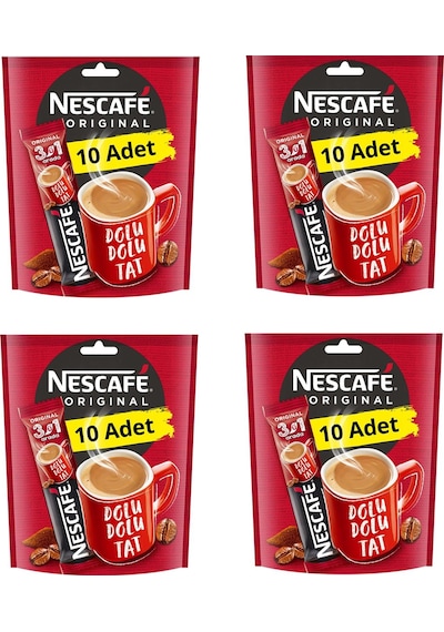 Nescafe 3ü1 Arada Orijinal Kahve 17,5 Gr X 40 Adet Çözünebilir