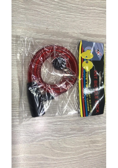 Knt 12 Mm 80 Cm Anahtarlı Kilit 3 Farklı Renk Seçenekli 001