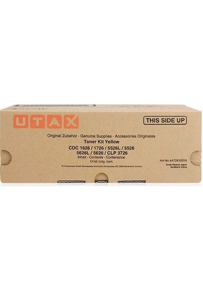 Utax 2726 Sarı Fotokopi Toneri Cdc-1626 (5.000 Sayfa)