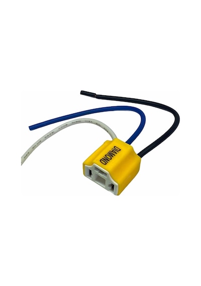 Atom Far Fişi h4 Ampul Soketi 1.5 Mm Kablolu yanmaz Porselen N11.4968