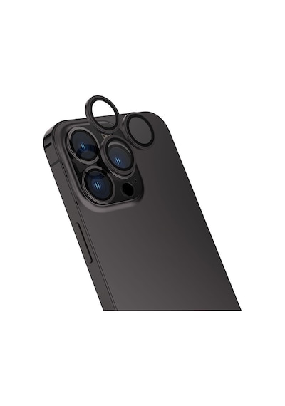Apple Uyumlu  iPhone 15 Pro Max Kamera Koruyucu Safir Cam Metal A Kalite İnce Slim Cl13