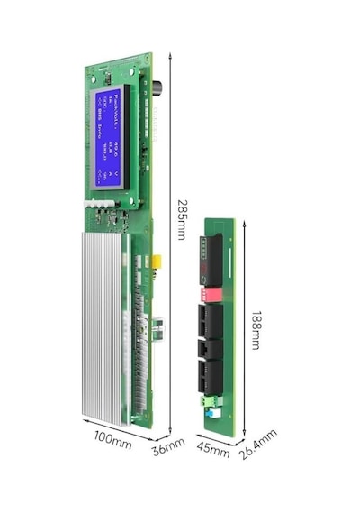 Daly Smart Bms Lifepo4 8s 24v 100a Solar Ev Enerjisi Depolama Sistemi Rs485/can/lcd