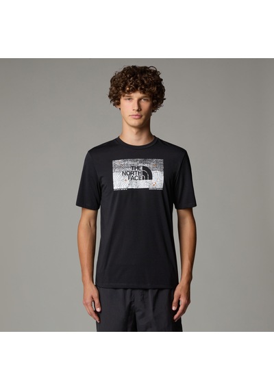 The North Face M Foundation Abstract Graphic Tee Erkek T-shirt-29923 Siyah