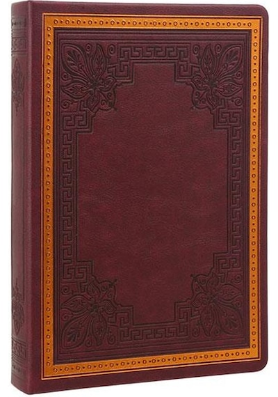 Victoria Journals Vintage Old Book Sketchbook Bordo 14x20 110g 160 Yaprak