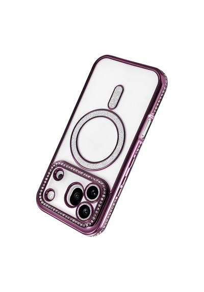 Newface Huawei Honor 600 Pro Joke Simli Magneticsafe Kılıf Derin Mor