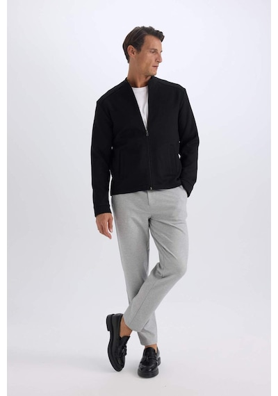 DeFacto Jogger Düz Paça Her Yöne Esneyen Yazlık Kumaş Pantolon -  T6317AZ25SPGR210