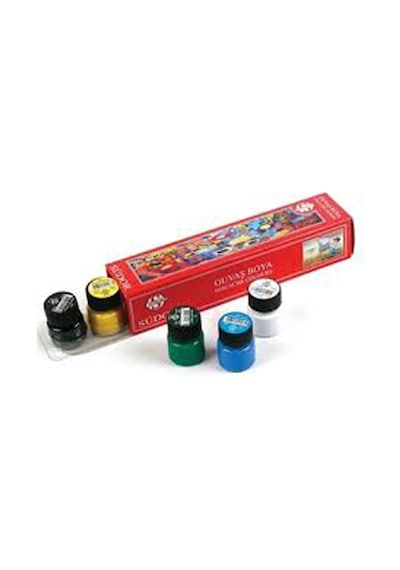 Sd521 Guaj Boya 6 Renk X 15 Ml Tek Renk