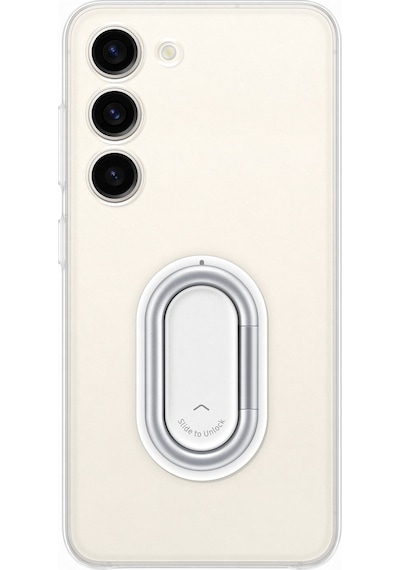 Samsung Uyumlu Galaxy S23 Standlı Halkalı Kılıf