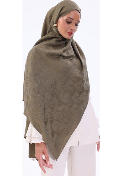 Valentino Orlandi Alia Şal - Yeni Dama Desenli - Haki 74505808