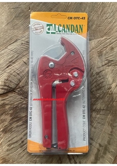 Candan Pro Pprc Plastik Boru Kesme Makası 42mm Pvc Boru Kesme Makası