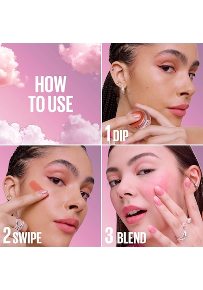 New York Cloudtopia Köpük Dokulu Mat Allýk 01 Twilight Berry Çok Renkli