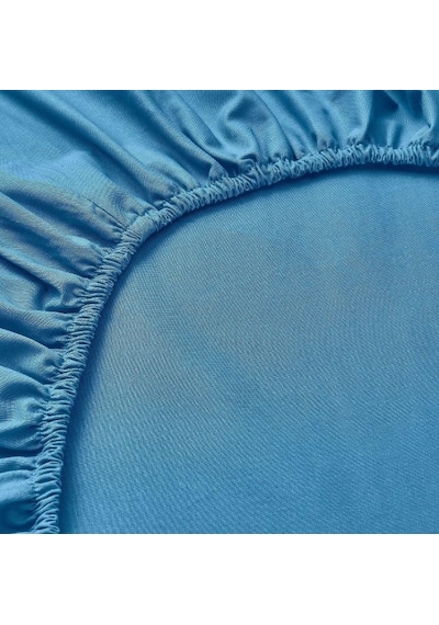 Ikea Dvala Çift Kişilik Çarşaf 160 X 200 Cm Koyu Lacivert - Lacivert
