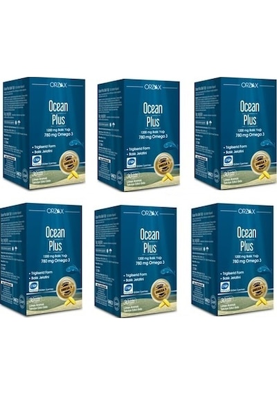 Ocean Plus 1200 Mg 30 Kapsül 6 Adet