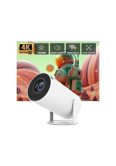 Ioıu Hy300 Pro Led Projektör Otomatik Kilit Taşı Düzeltme