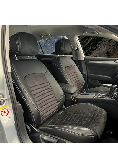 Volkswagen Passat B8 Uyumlu Araca Özel Oto Koltuk Kılıfı 158384