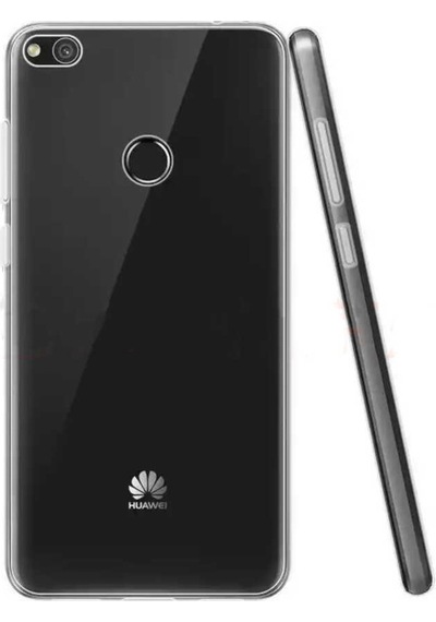 Huawei P8 Lite Kılıf Zore Şeffaf Ince Ve Esnek Süper Silikon Renksiz
