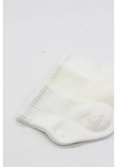 Akıllı Bayi 3lü Penye Soket Çorap 10132 Ekru renkli