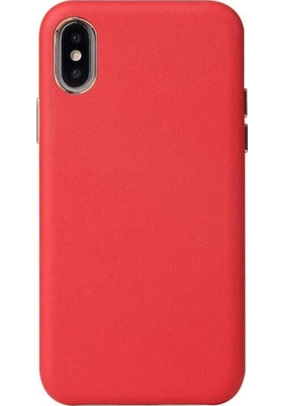 Apple Uyumlu iPhone Xs 5.8 Kılıf Zore Eyzi Kapak Kırmızı
