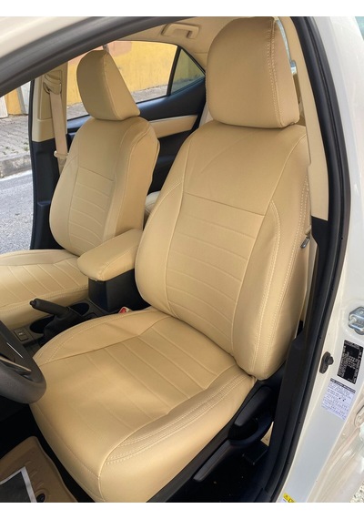 Toyota Corolla 2013-2017-arası Arkada Kolcak Yok Komple Deri