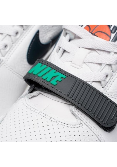 Nike Air Alpha Force 88 Leather Mens White Black Sneaker Hakiki Deri Günlük Spor Ayakkabı Beyaz Siyah