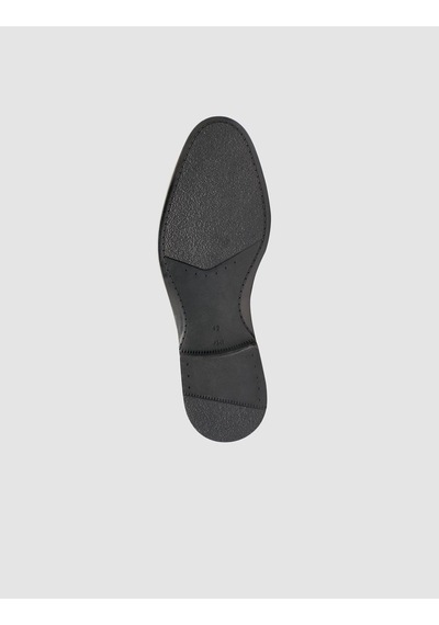 Cabani %100 Gerçek Deri Kahverengi Şeritli Erkek Loafer Ayakkabı Kahverengi