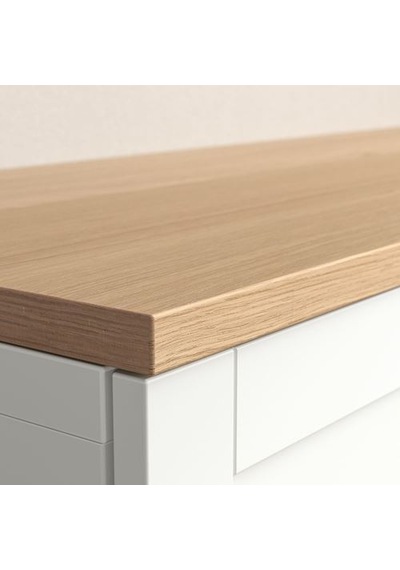 Ikea Bestå Üst Panel, Meşe Kaplama, 180x42 Cm