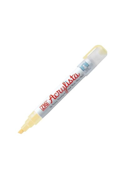 Zig Acrylista Marker Akrilik Boyama Kalemi 6 Mm Kesik Uç Primrose