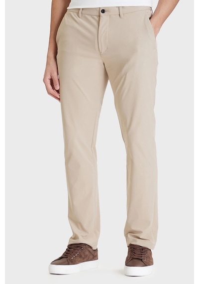 Tommy Hilfiger Regular Fit Normal Bel Düz Paça Pantolon Erkek Pantolon Mw0mw43408 Rbt Kum